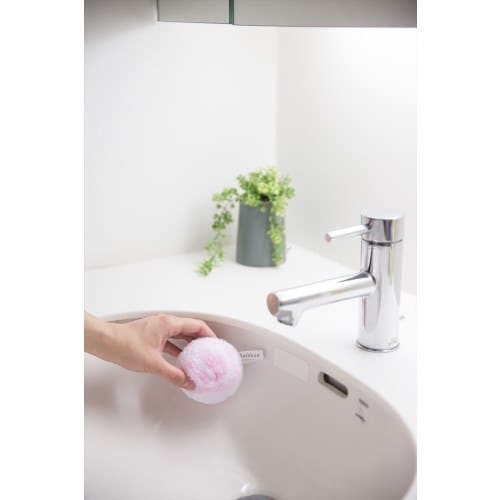 バスボンくん 洗面台スッキリポンポン抗菌 ピンク