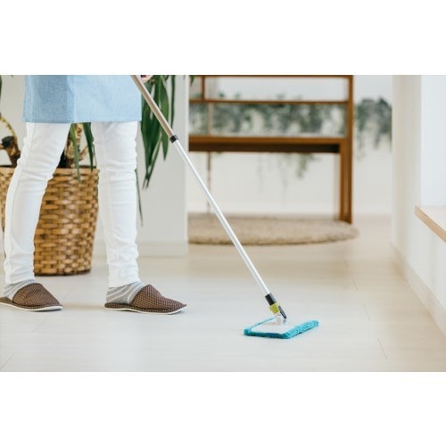 フロアラボ ウェットモップ 本体 伸縮タイプ