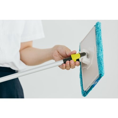 フロアラボ ウェットモップ 本体 伸縮タイプ