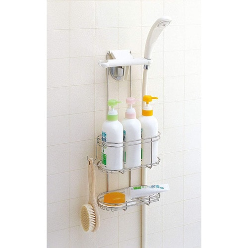 ステンレス シャワーラック 2段