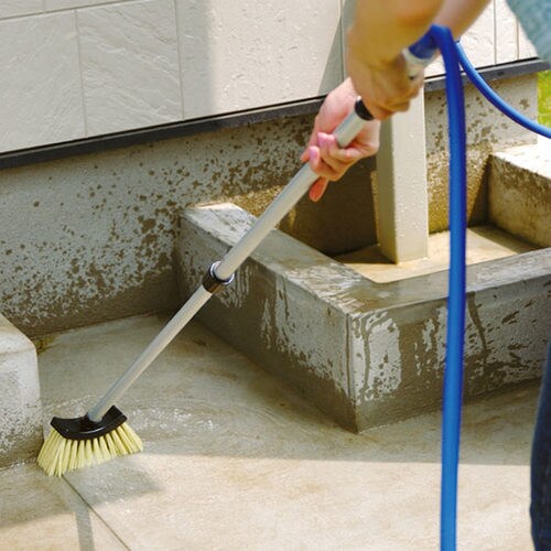 伸縮型パチットデッキブラシ