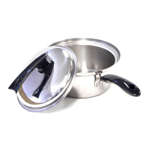 IH調理器対応 ステンレス片手鍋 18cm