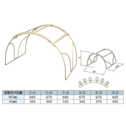 ワンタッチ離皮架