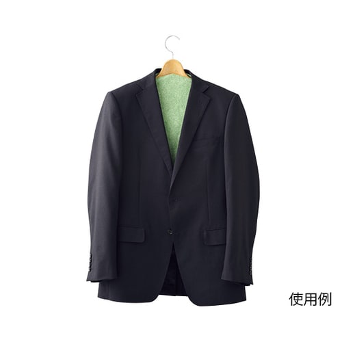 吸湿ハンガーシート グリーン 1セット(3枚入)