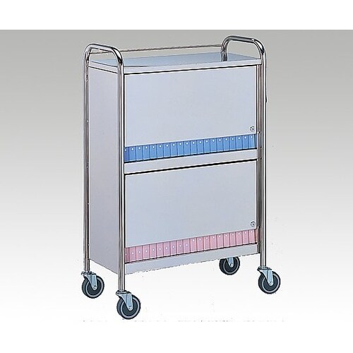 カルテワゴン 鍵付き扉タイプ 686×380