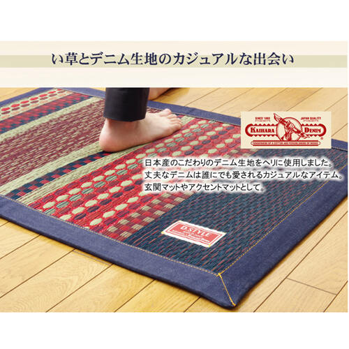 Fラルフ ブルー 60×90cm