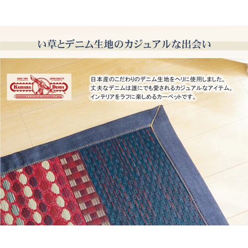 DXラルフ ブルー 191×191cm