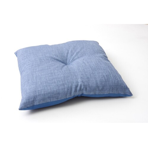 モカ 53角リビング ブルー 53×53cm