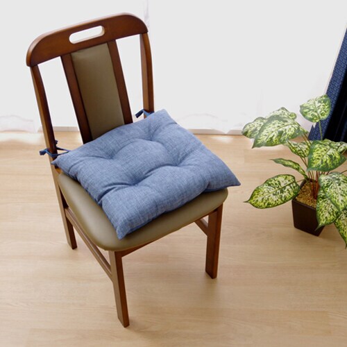 モカ 43角シート ブルー 40×40cm 2P