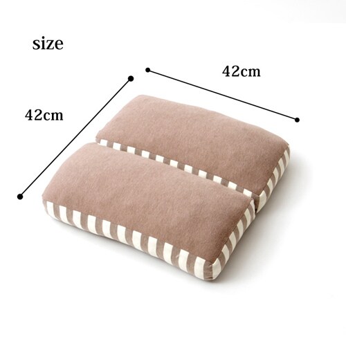 エルマー 42角 2連 ネイビー 42×42cm