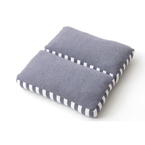 エルマー 42角 2連 ネイビー 42×42cm