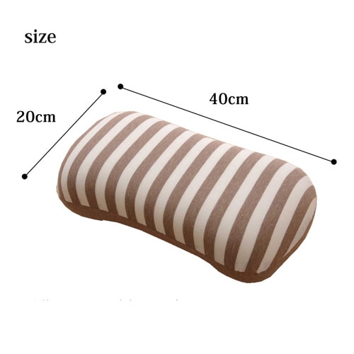 エルマー モールド腰当 ブラウン 40×20cm