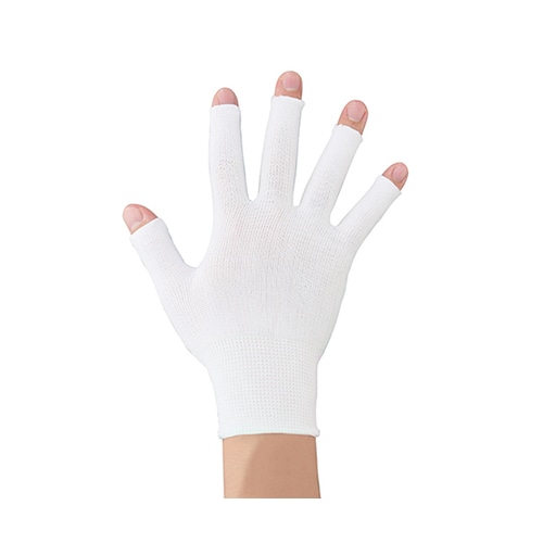 インナー手袋ショートカットフリー10双入