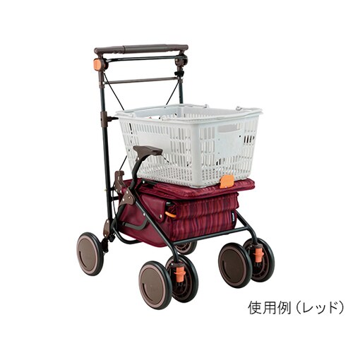 カゴノアL レッド