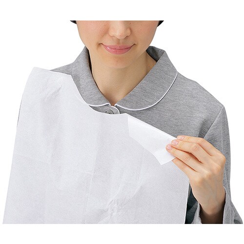 プロシェア使い捨て食事用エプロン
