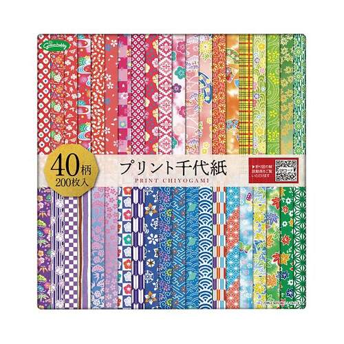 40柄プリント千代紙 23−1986