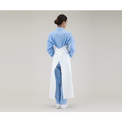 ワンタッチエプロン ホワイト E−52 W M