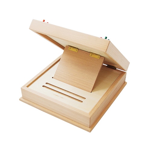 角度調節付きペグボード