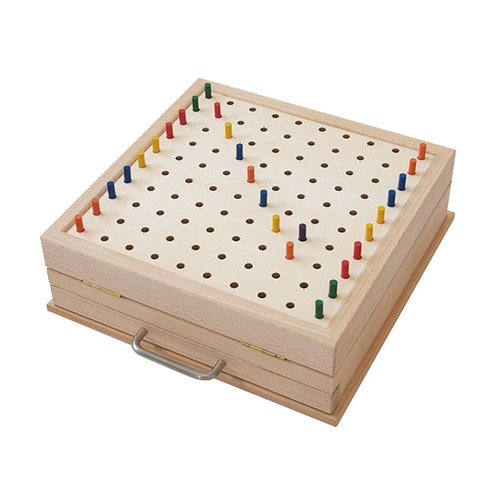 角度調節付きペグボード