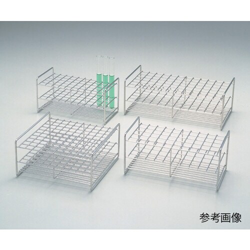 ステンレス製試験管立 φ24mm 5×10配列