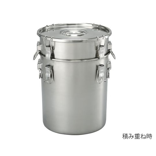 ステンレス密閉タンク (取手付き) 77.5L