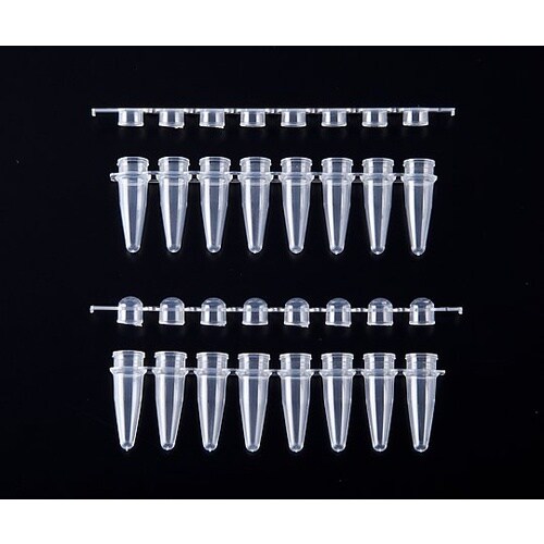 ビオラモPCRチューブ 0.2mL 8連ドーム