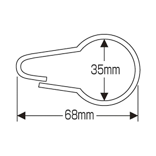 ダルマカン金具 137010
