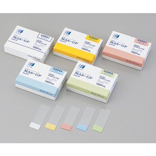 剥離防止コートスライドグラス S9915