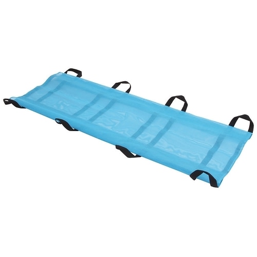 布担架兼用担架(アルミ製・メッシュ張)