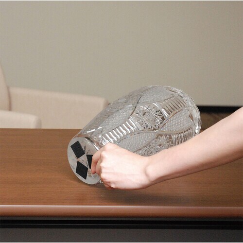 硬質フェルト 25mm角 黒 8個入 ×5