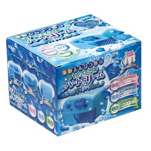 鉛筆削り 電動 スーパータフブレードDX ブルー