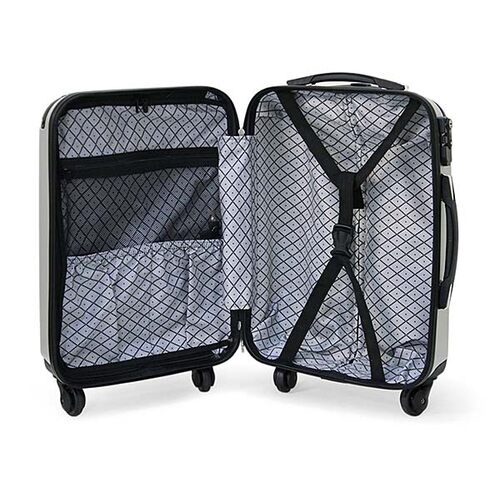 ABS キャリーケース TSAロック付き S 銀