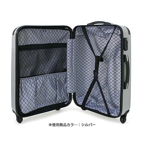 ABS キャリーケース TSAロック付き L 黒