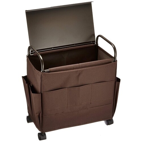 フレーモ サイドワゴン キャスター付 ブラウン