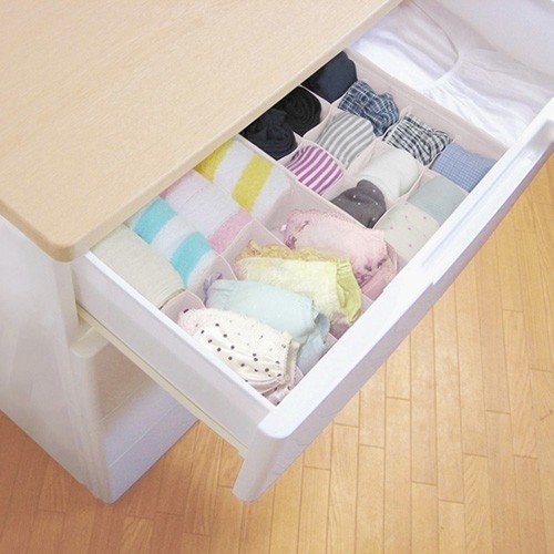 チェスト仕切りボックス 8マスタイプ 無地