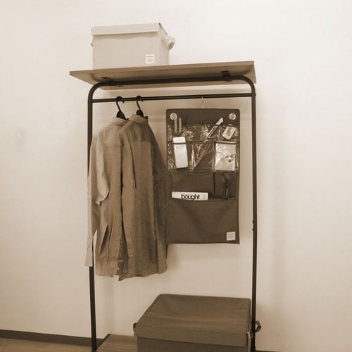 ストレリアナチュレ ウォールポケット ライトグレー