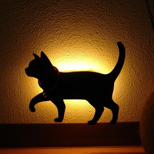 キャットウォールライト LED おさんぽ