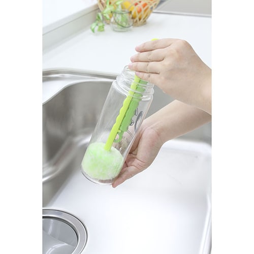 折りたためる冷水筒・ボトル洗い アスパラくん
