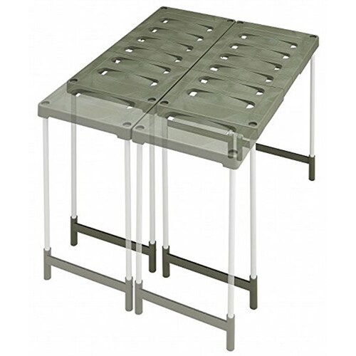 押入れフリーラックハイタイプ 2台入 エコグリーン