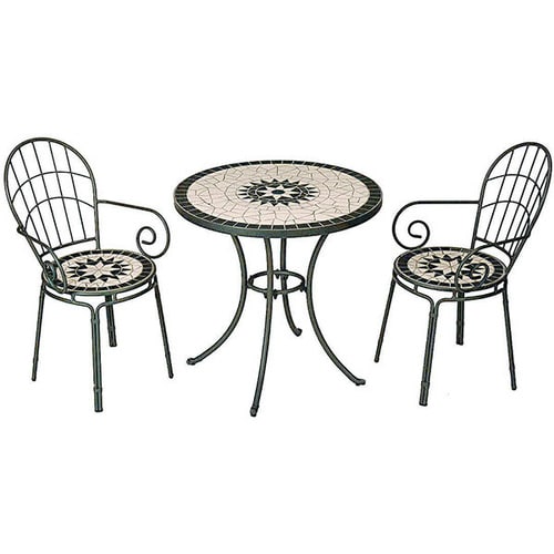 タンジール モザイクテーブル マットグリーン