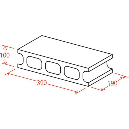 発泡スチロール Kブロック大 ダークブルー
