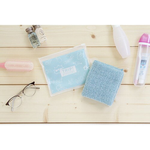 旅のトモボディタオル ターコイズ