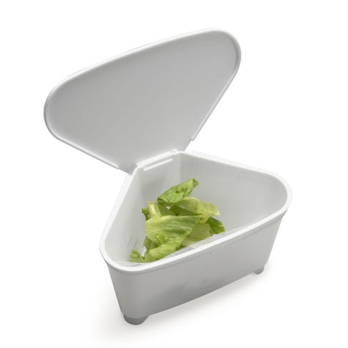 シンクシンクフタ付流しコーナー ホワイト