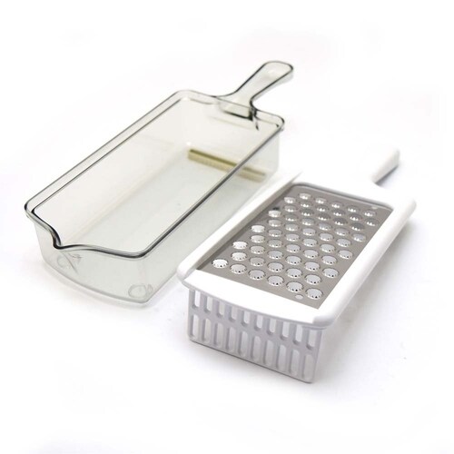 ステンレス製おろし器 おろしぼり ホワイト