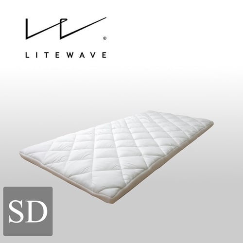 ライトウェーブ アイボリー 100×195cm