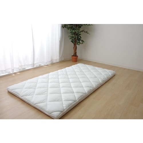 ライトウェーブ アイボリー 100×195cm