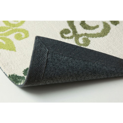 ニール 玄関マット グリーン 55×85cm