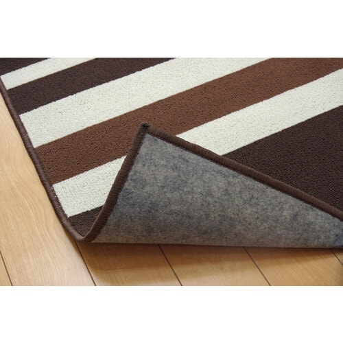 セグリア ラグ ブラウン 110×133cm