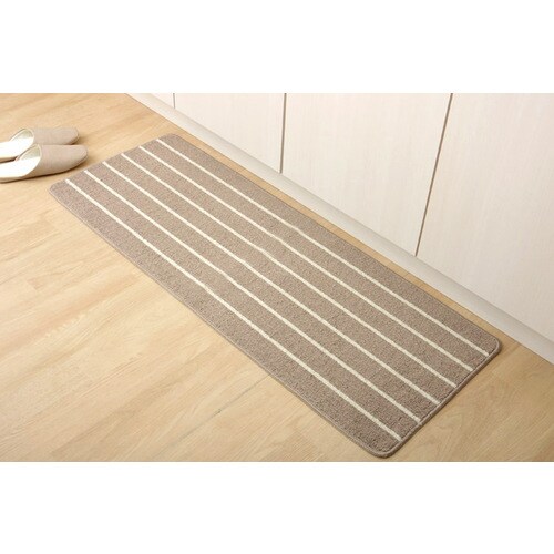 シンプルボーダー ベージュ 45×120cm