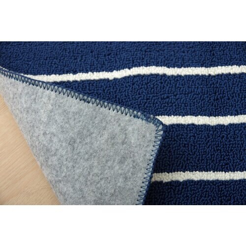 シンプルボーダー ネイビー 45×240cm